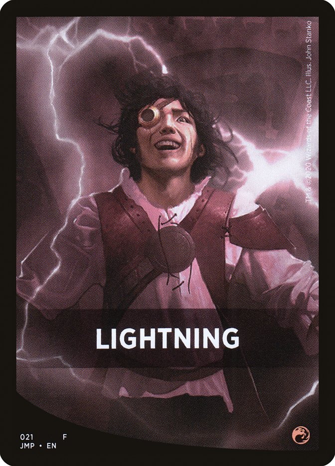 Lightning Theme Card [Jumpstart Front Cards] | The CG Realm