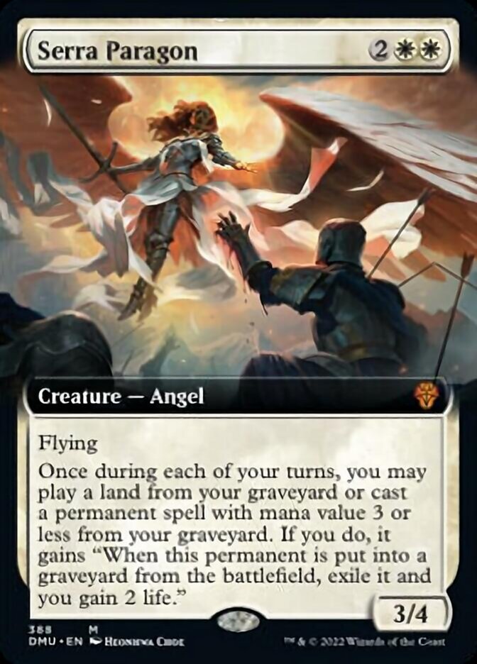 Serra Paragon (Extended Art) [Dominaria United] | The CG Realm