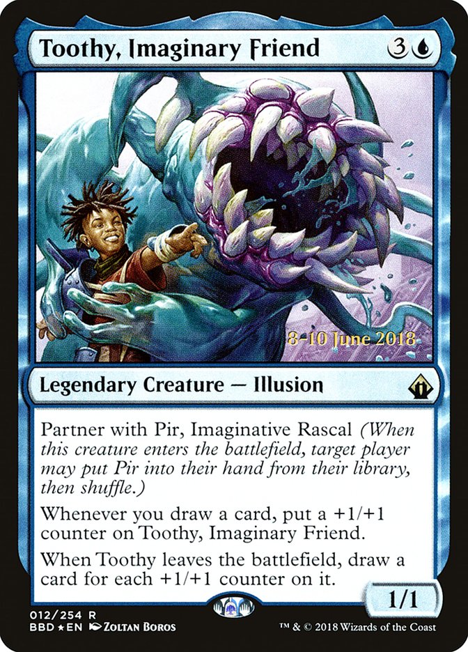 Toothy, Imaginary Friend [Battlebond Prerelease Promos] | The CG Realm