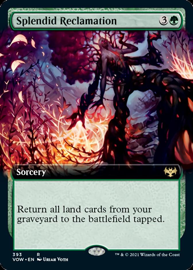 Splendid Reclamation (Extended Art) [Innistrad: Crimson Vow] | The CG Realm