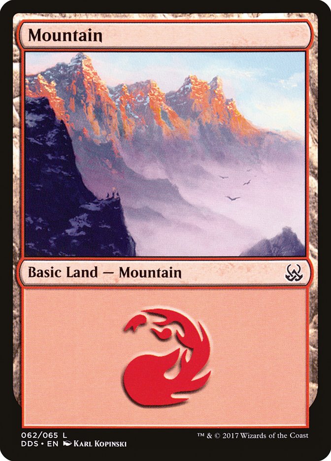 Mountain (62) [Duel Decks: Mind vs. Might] | The CG Realm