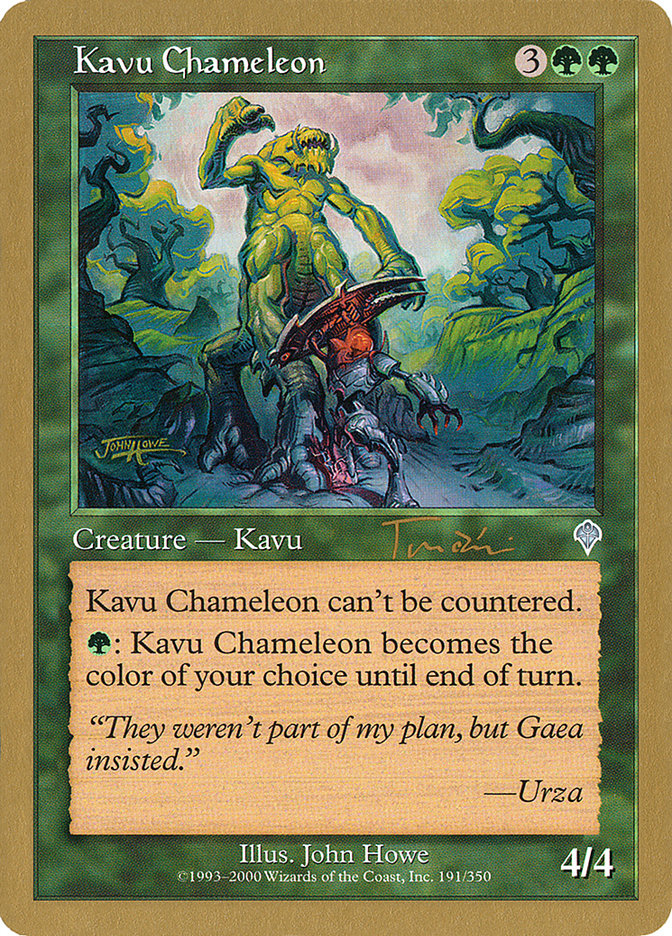 Kavu Chameleon (Jan Tomcani) [World Championship Decks 2001] | The CG Realm