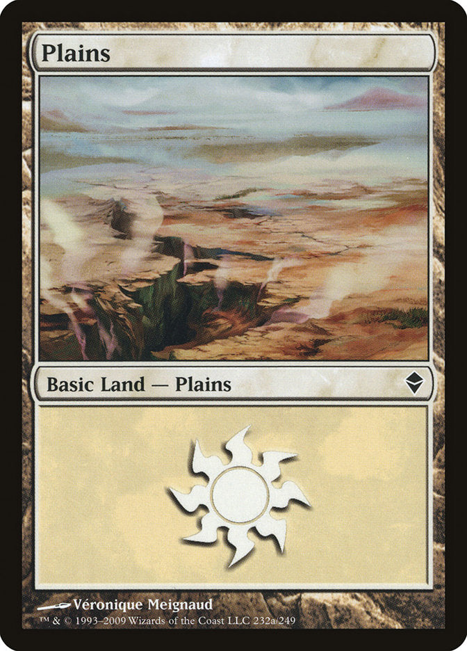 Plains (232a) [Zendikar] | The CG Realm