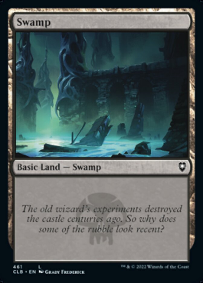 Swamp (461) [Commander Legends: Battle for Baldur's Gate] | The CG Realm