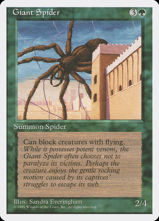 Giant Spider [Fourth Edition] | The CG Realm