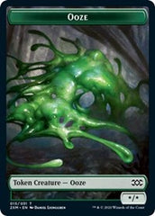 Ooze // Wurm (030) Double-Sided Token [Double Masters Tokens] | The CG Realm