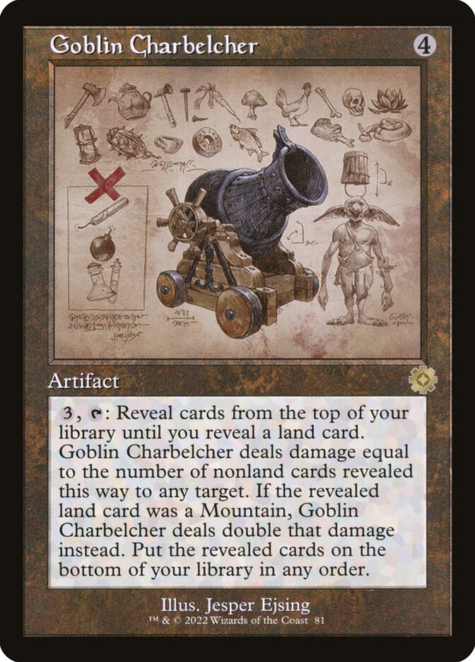 Goblin Charbelcher (Retro Schematic) [The Brothers' War Retro Artifacts] | The CG Realm