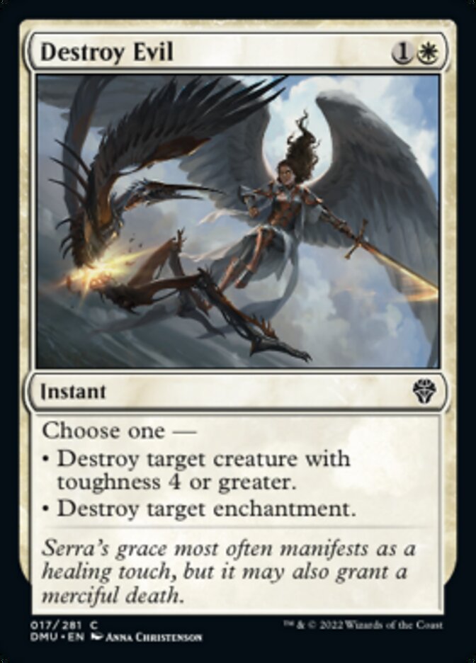 Destroy Evil [Dominaria United] | The CG Realm