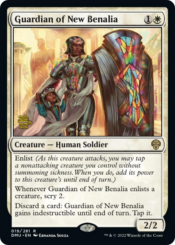 Guardian of New Benalia [Dominaria United Prerelease Promos] | The CG Realm