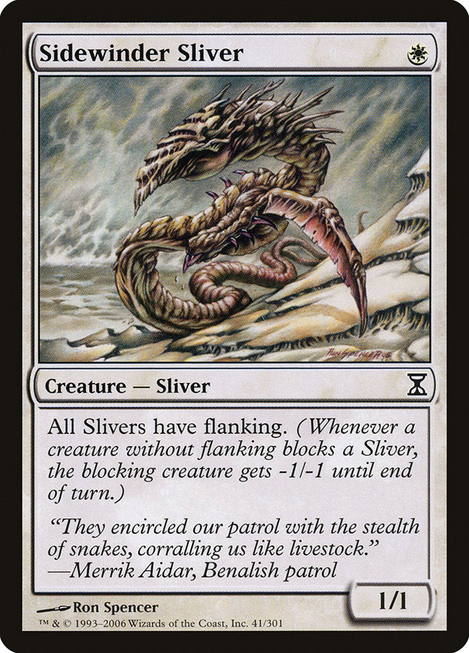 Sidewinder Sliver [Time Spiral] | The CG Realm