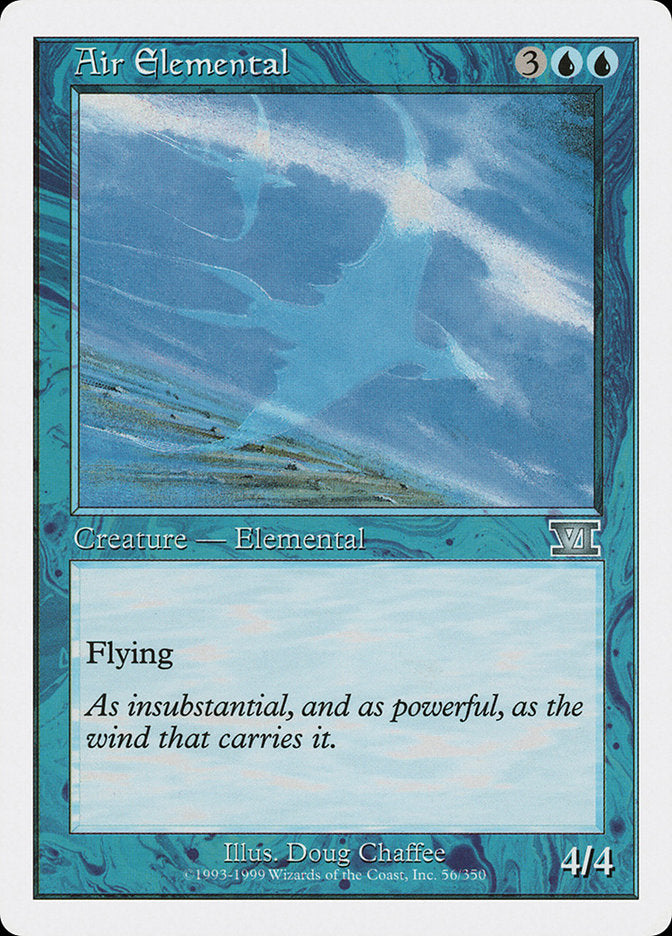 Air Elemental [Classic Sixth Edition] | The CG Realm