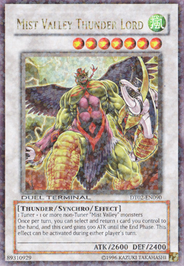 Mist Valley Thunder Lord [DT02-EN090] Ultra Rare | The CG Realm