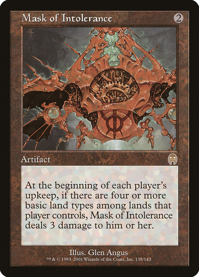 Mask of Intolerance [Apocalypse] | The CG Realm