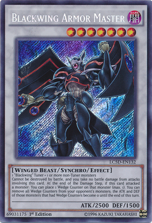 Blackwing Armor Master [LC5D-EN132] Secret Rare | The CG Realm