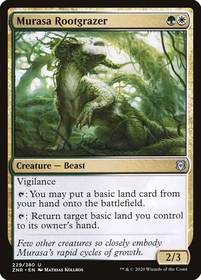 Murasa Rootgrazer [Zendikar Rising] | The CG Realm