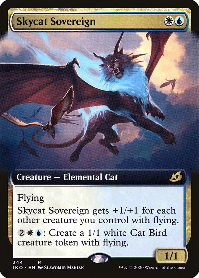 Skycat Sovereign (Extended Art) [Ikoria: Lair of Behemoths] | The CG Realm