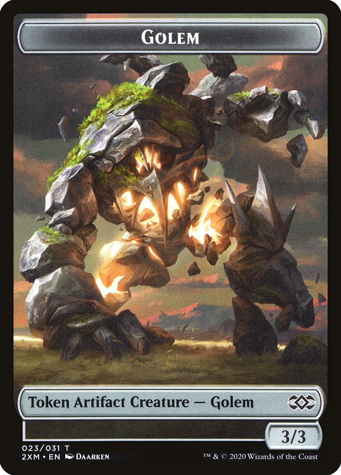 Golem Token [Double Masters Tokens] | The CG Realm