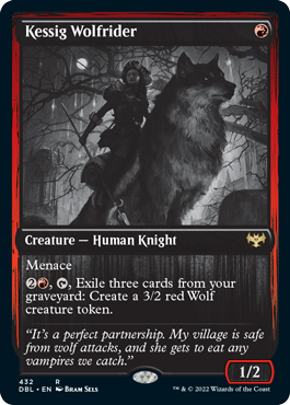 Kessig Wolfrider [Innistrad: Double Feature] | The CG Realm