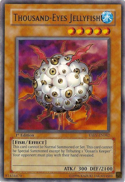 Thousand-Eyes Jellyfish [TAEV-EN082] Rare | The CG Realm