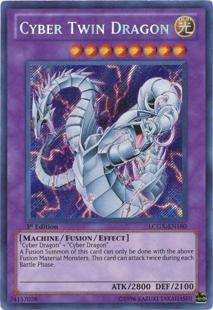 Cyber Twin Dragon [LCGX-EN180] Secret Rare | The CG Realm