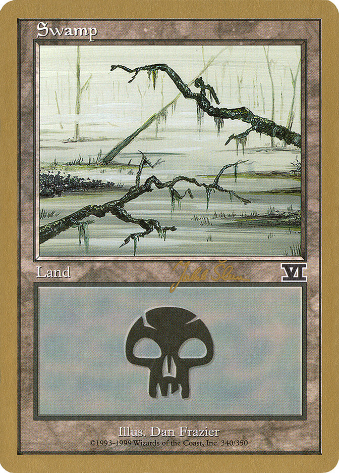 Swamp (js340b) (Jakub Slemr) [World Championship Decks 1999] | The CG Realm