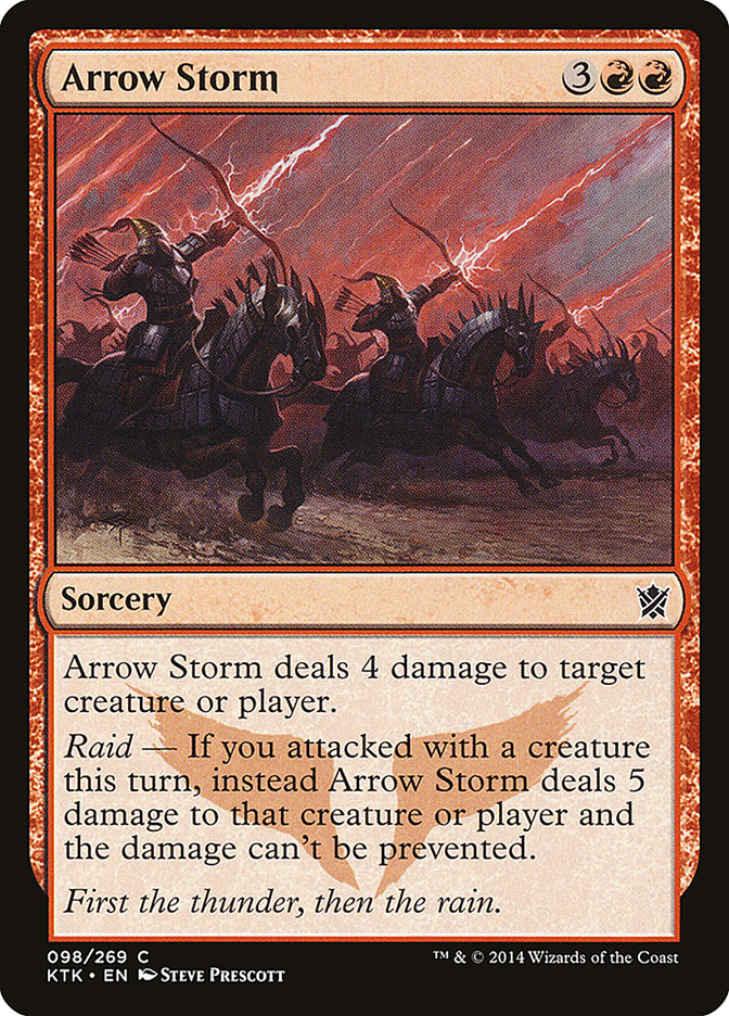 Arrow Storm [Khans of Tarkir] | The CG Realm