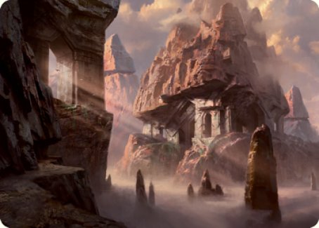 Mountain (277) Art Card [Dungeons & Dragons: Adventures in the Forgotten Realms Art Series] | The CG Realm