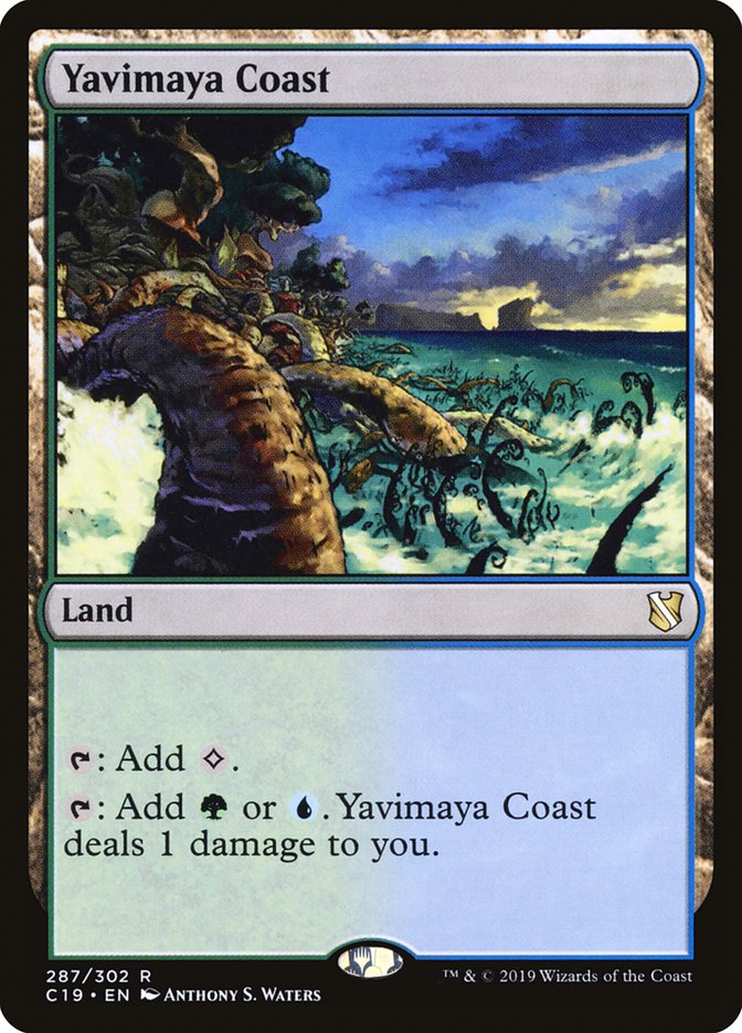 Yavimaya Coast [Commander 2019] | The CG Realm