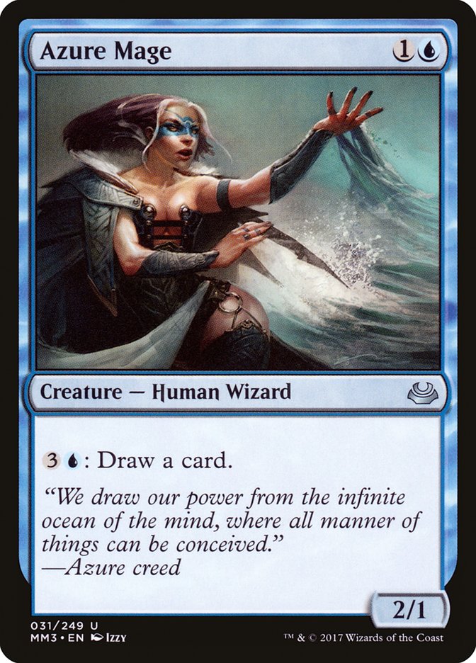 Azure Mage [Modern Masters 2017] | The CG Realm