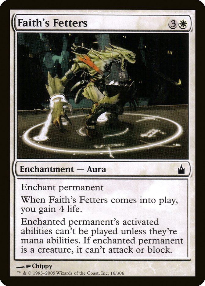 Faith's Fetters [Ravnica: City of Guilds] | The CG Realm