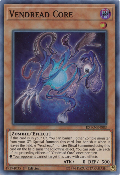 Vendread Core [EXFO-EN083] Super Rare | The CG Realm