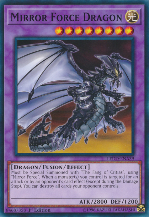 Mirror Force Dragon [LEDD-ENA39] Common | The CG Realm