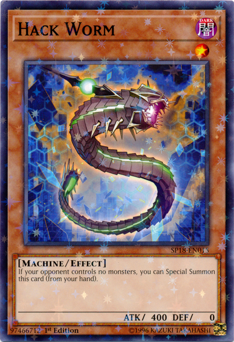 Hack Worm [SP18-EN015] Starfoil Rare | The CG Realm