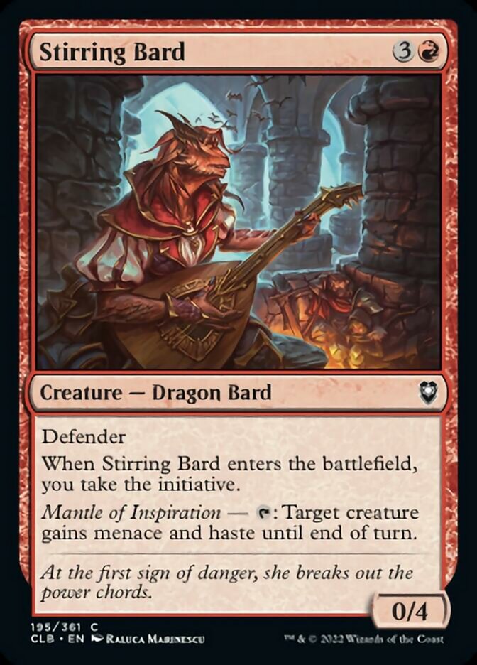 Stirring Bard [Commander Legends: Battle for Baldur's Gate] | The CG Realm