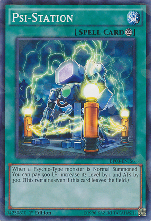 Psi-Station [BP03-EN156] Shatterfoil Rare | The CG Realm