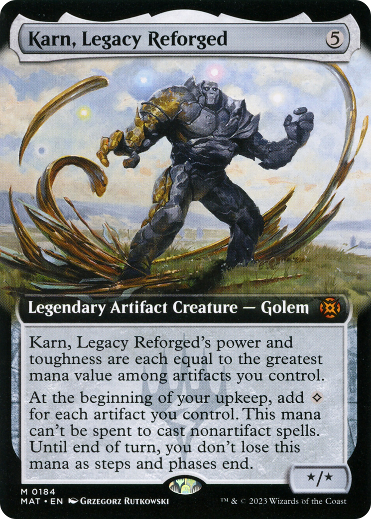 Karn, Legacy Reforged (Extended Art) [March of the Machine: The Aftermath] | The CG Realm