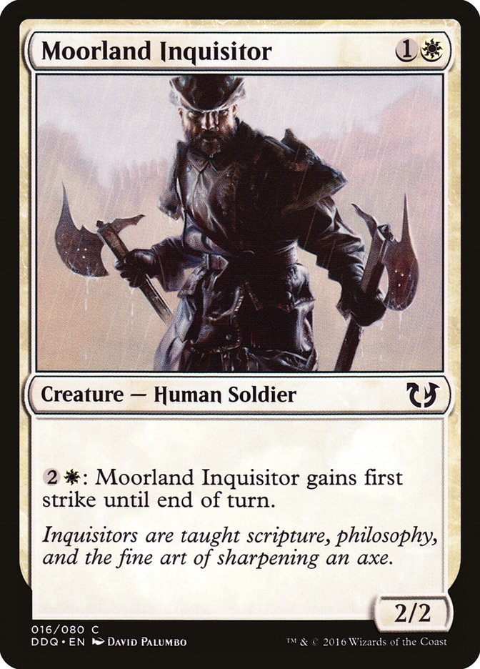 Moorland Inquisitor [Duel Decks: Blessed vs. Cursed] | The CG Realm