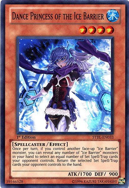 Dance Princess of the Ice Barrier [STBL-EN033] Super Rare | The CG Realm