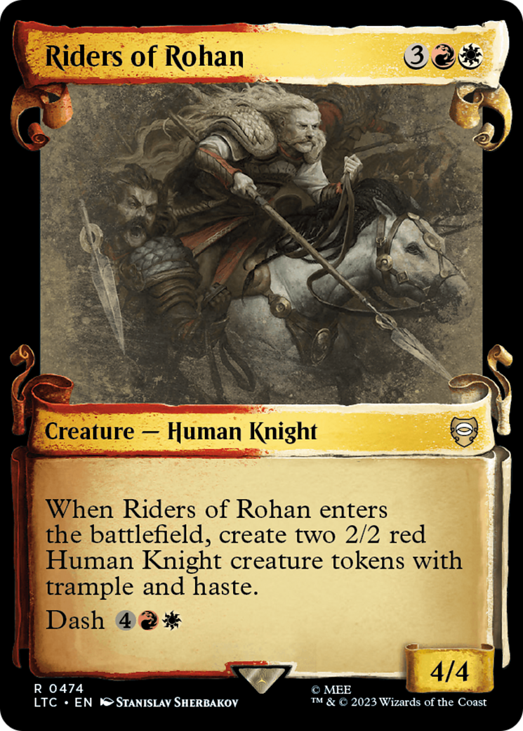 Riders of Rohan [The Lord of the Rings: Tales of Middle-Earth Commander Showcase Scrolls] | The CG Realm