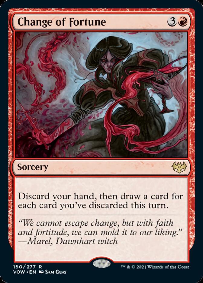 Change of Fortune [Innistrad: Crimson Vow] | The CG Realm