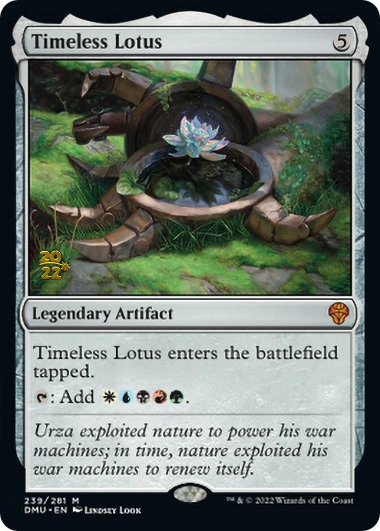 Timeless Lotus [Dominaria United Prerelease Promos] | The CG Realm