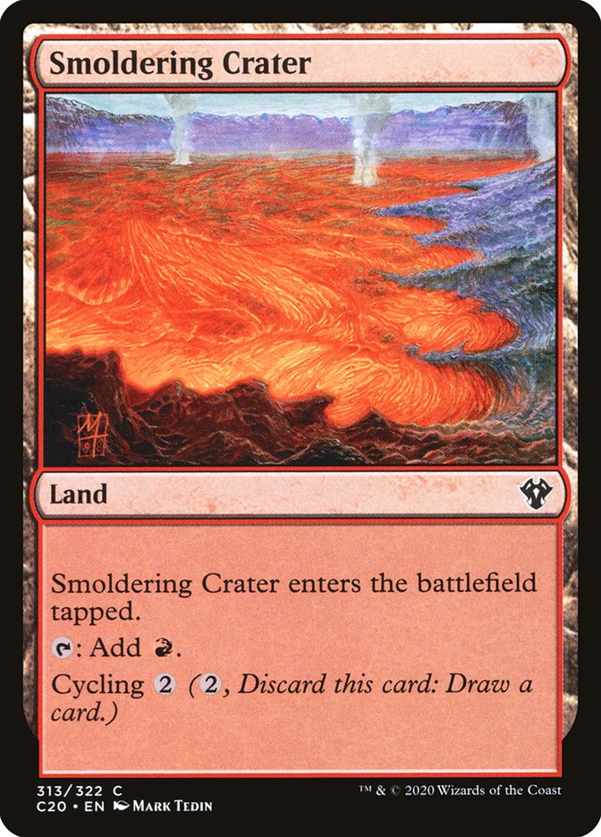 Smoldering Crater [Commander 2020] | The CG Realm