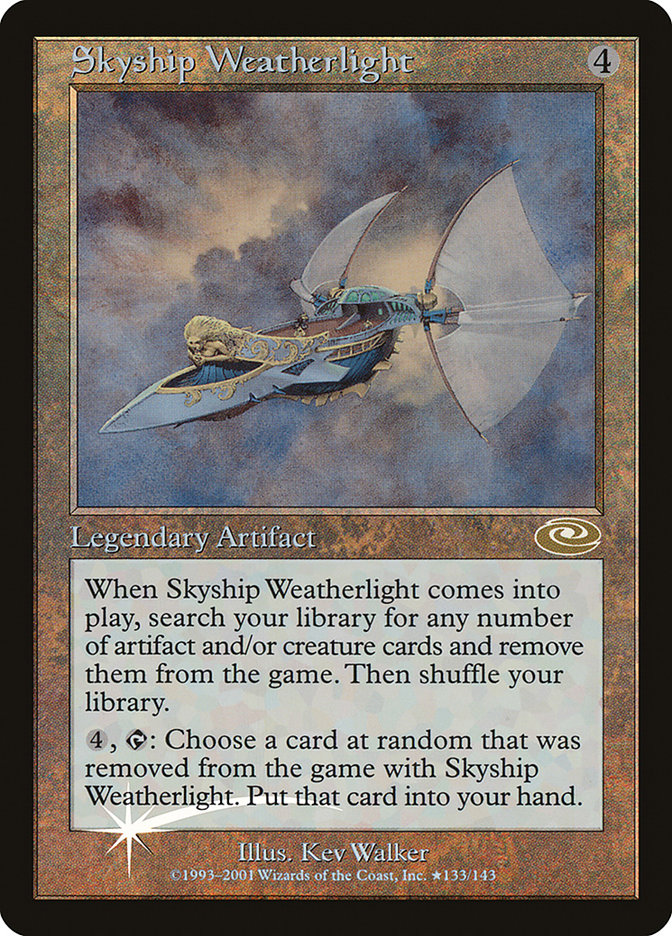 Skyship Weatherlight (Kev Walker) [Planeshift] | The CG Realm