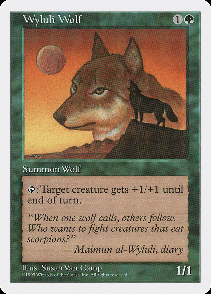 Wyluli Wolf [Fifth Edition] | The CG Realm