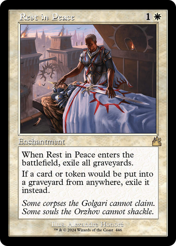 Rest in Peace (Retro Frame) [Ravnica Remastered] | The CG Realm