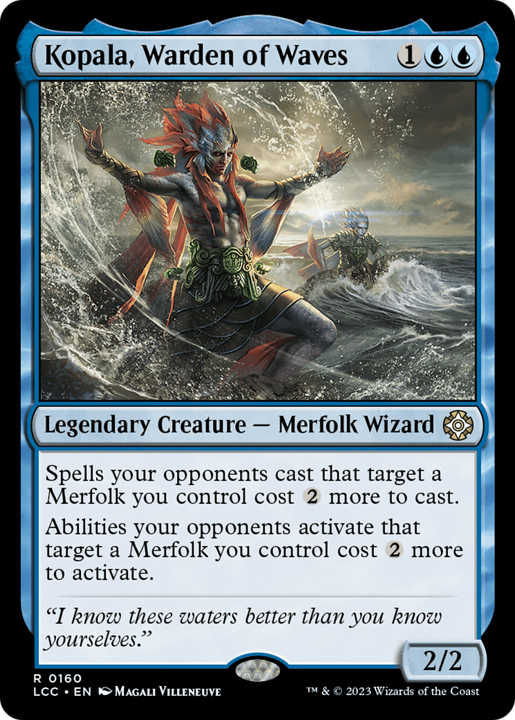 Kopala, Warden of Waves [The Lost Caverns of Ixalan Commander] | The CG Realm