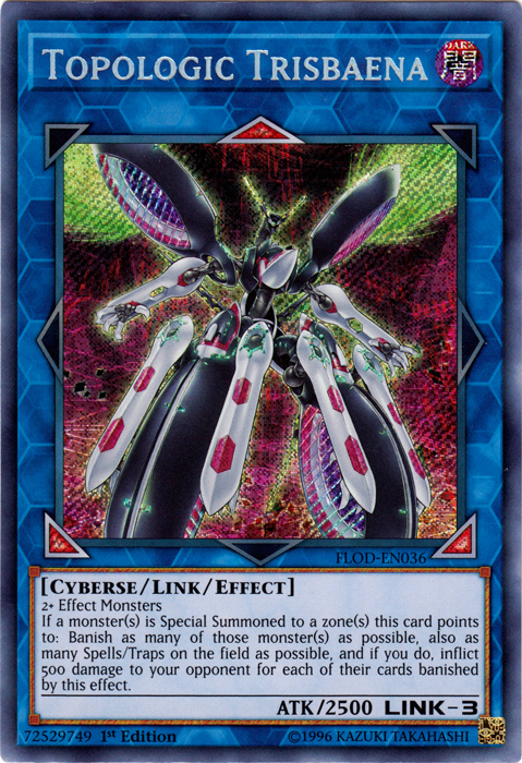 Topologic Trisbaena [FLOD-EN036] Secret Rare | The CG Realm