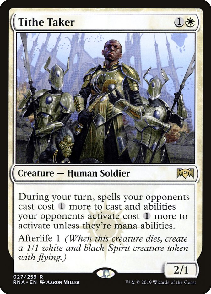 Tithe Taker [Ravnica Allegiance] | The CG Realm