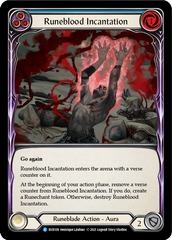 Runeblood Incantation (Blue) [EVR109] (Everfest)  1st Edition Rainbow Foil | The CG Realm