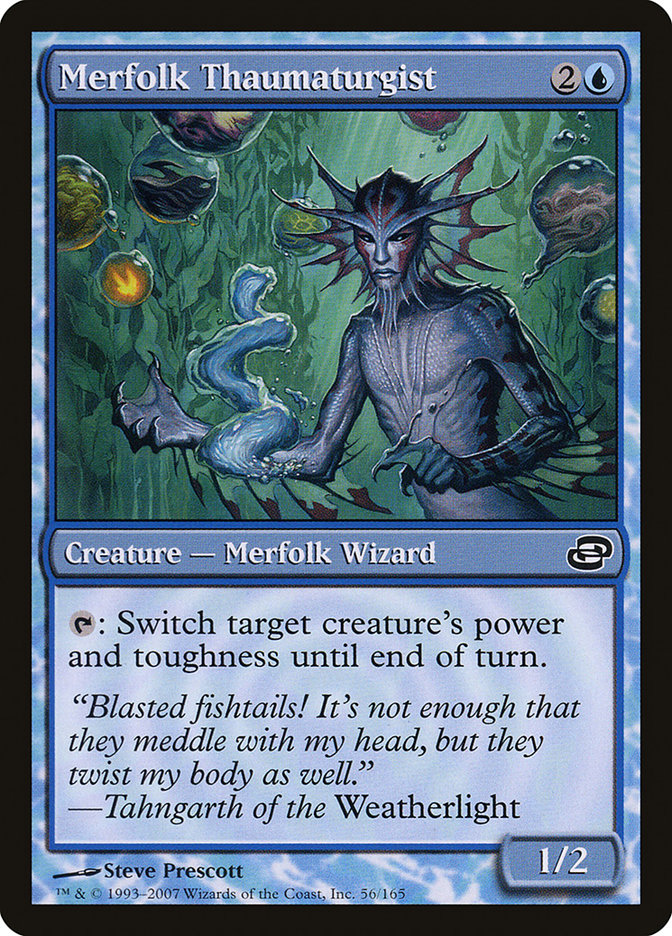 Merfolk Thaumaturgist [Planar Chaos] | The CG Realm